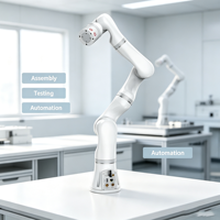 Fabricant de bras robotiques ultra-légers, solutions de cobots à petite charge utile 705