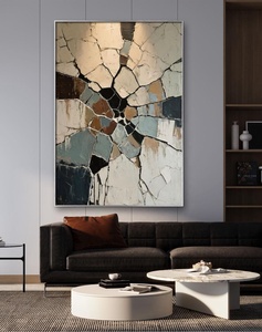 SJ ภาพวาดสีน้ำมันทำมือสั่งทำศิลปะทำด้วยมือของจีนภาพวาดสีน้ำมันบนผืนผ้าใบติดผนังภาพวาดทิวทัศน์ธรรมชาติที่แขวน - Product Image 2