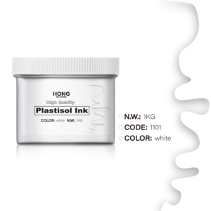 Mực in plastisol SOLLYD White - Độ phủ siêu mạnh, che khuyết điểm mà không để lại vết tích - Product Image 3