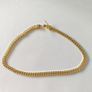Collar de Cadena <span class=keywords><strong>para</strong></span> Perro, Oro Rosa, Diamantes, Eslabones Cubanos, Cadena Metálica <span class=keywords><strong>para</strong></span> Gato, Collar de Cristal <span class=keywords><strong>para</strong></span> Mascotas, <span class=keywords><strong>Accesorios</strong></span> de Joyería <span class=keywords><strong>para</strong></span> Perros - Product Image 1