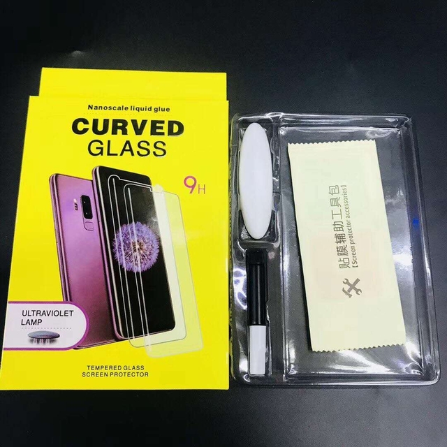 3D Full Curved Uv Light Tempered Glass Screen Protector with Retail Package for XIAOMI 12 13 Ultra MIX 4 Films
