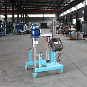 Mezclador líquido-sólido SS316 mezclador de alta velocidad de acero inoxidable de Elevación neumática mezclador dispersor de pintura a prueba de explosivos - Product Image 3