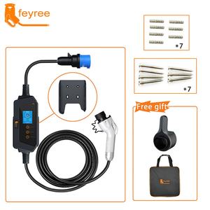 Cargador Inteligente para Vehículos Eléctricos de 22KW 32A Trifásico, con Control por Aplicación WIFI, Estación de Carga Rápida Portátil, Cable de 5M, Corriente Ajustable, Retardo, Nuevo - Product Image 3