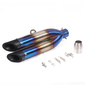 <span class=keywords><strong>Tubo</strong></span> <span class=keywords><strong>de</strong></span> <span class=keywords><strong>Escape</strong></span> <span class=keywords><strong>Doble</strong></span> Modificado para Motocicleta, Silenciador <span class=keywords><strong>de</strong></span> <span class=keywords><strong>Escape</strong></span> Modificado 250 NK650 KPR150 - Product Image 3