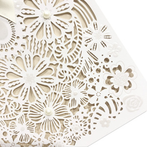 Tùy Chỉnh Thiết Kế Rose Gold Stamping Thẻ Lời Mời Với Bow Tie Thanh Lịch Trống Lời Mời Đám Cưới Laser Cut Thẻ - Product Image 5