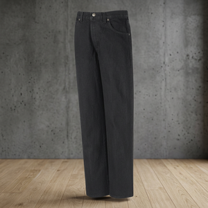 Custom PD60BW-44-37U Men's <b>Boot</b> Cut Jeans B007FVTJZ4 Prewashed <b>Black</b> High Waist Relaxed Fit Diamond Decoration Colored - Product Image 3