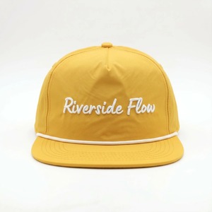 Casquettes Snapback personnalisées avec logo brodé en 3D, casquettes à 5 panneaux, casquettes en nylon non structurées - Product Image 3