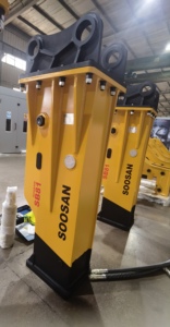 SOOSAN High Quality SB 81 Hydraulic Breaker Box Engine for 18-26 Tons Excavators New Condition 1 Year Warranty Machinery for - Product Image 4