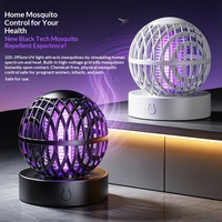 Lampe anti-moustiques portable personnalisable avec logo, silencieuse et efficace, piège à insectes, destructeur de moustiques, piège à chocs électriques