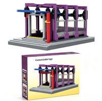 Jouet de construction Wange Architecture New Dubai Model Tower pour enfants de 5 à 7 ans, jouets éducatifs en blocs de construction