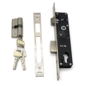 Chất lượng cao nhôm cửa 2585 Lỗ mộng Ổ khóa cửa với Key - Product Image 1