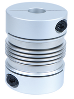 Accouplement de transmission flexible en aluminium Nobengr, structure à disque, alésage 16-105 mm, 2000 tr/min, personnalisable OEM/ODM/OBM, Guangdong
