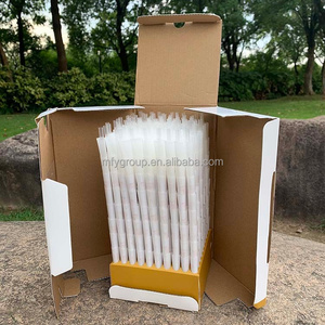 Conos Pre-Enrollados Blancos y Marrones Personalizados, Ecológicos, Reciclables, con Logotipo Privado, Estándar 70/84/98/109mm, en Envase de Cartón - Product Image 4
