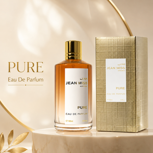 น้ำหอมผู้หญิงขายดี 100 มล. กลิ่นหอมบริสุทธิ์ ซีรีส์ Pure Aroma ติดทนนาน กลิ่นดอกไม้สดชื่น บรรจุภัณฑ์สีทองมีเท็กซ์เจอร์ - Product Image 1