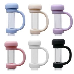 Nouvelles capuchons de protection en silicone personnalisés de 10 mm pour gobelets de 20, 30 et 40 oz, et embouts de paille pour animaux de compagnie pour gobelets avec poignée - Product Image 2