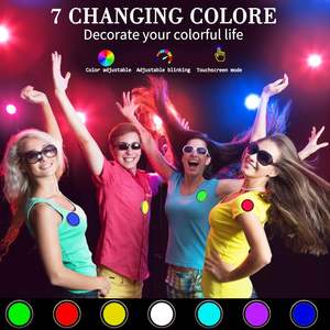 Pin Electrónico Divertido con Pantalla IPS, Material que Permite Transferir Fotos/<span class=keywords><strong>GIF</strong></span>/Vídeos, Botón Táctil, Ideal para Mochilas - Product Image 4