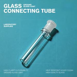 Tubo de Conexión de Vidrio de Grado Laboratorio con Junta de Aplastamiento Estándar, Vidrio de Laboratorio Resistente al Calor para Experimentos Químicos - Product Image 6