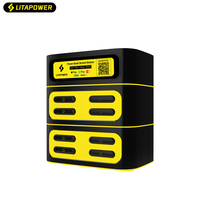 Distributeur automatique de chargement de téléphone portable Station de location de power bank partagée de type commercial empilable sans power banks