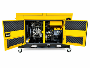 Generador Portátil de 13 kVA, 13 kW, Monofásico, Silencioso, Refrigerado por Agua, para Suministro de Energía de Respaldo en el Hogar - Product Image 6