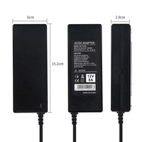 Adaptateur d'alimentation pour caméra de vidéosurveillance 12V 30A et chargeur de transmission stable, adaptateur d'alimentation et prise CC