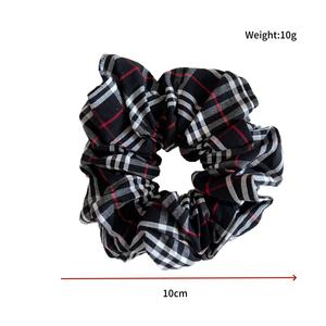 Bandeaux à carreaux vintage pour femmes, accessoires pour cheveux doux et élastiques - Product Image 3