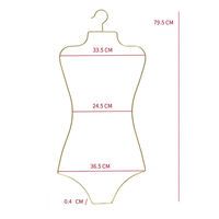 Maillot de bain fil métallique corps forme Bikini maillot de bain cintre filles maillot de bain cintres de Bikinis