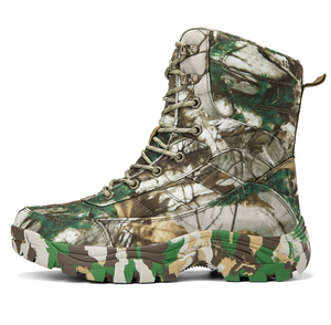 Bottes tactiques de chasse DF 1906 AS33 pour homme, grandes tailles 39-47, couleur kaki-vert, pour l'Afrique, la pampa, la forêt et le désert - Product Image 5