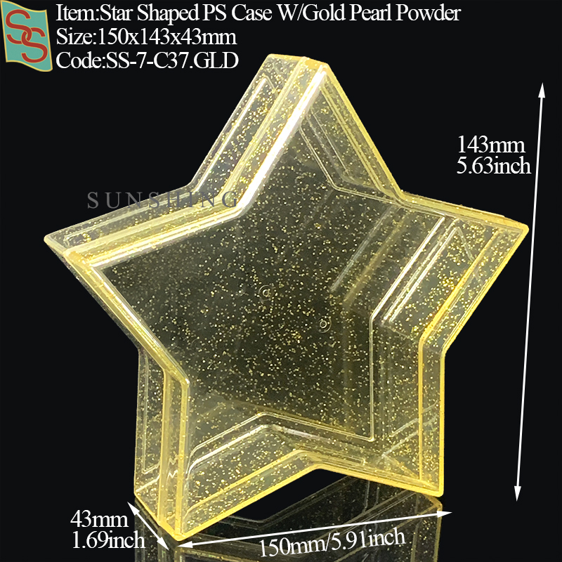 C37:150x142x43mm ผงไข่มุกสีทอง