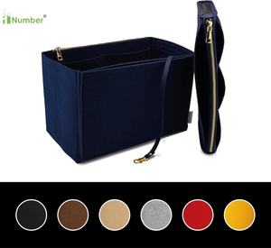 Commercio all'ingrosso trucco cosmetico personalizzato Travelling borsa a mano cubetti di feltro inserti di stoccaggio organizzatori per la borsa delle signore in <span class=keywords><strong>cina</strong></span> - Product Image 5