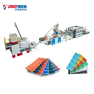 maquina de hacer tejas plasticas maquinas de extrucsion pvc roof sheet tile making machine