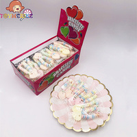 Leuke hartvormige tablet snoep armband voor kinderen, vrijetijdssnacks, fruitige smaak