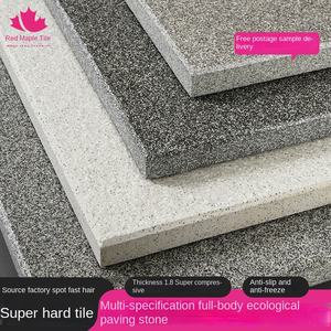 Azulejos de pared de porcelana ecológica de arce rojo, función de ladrillo refractario, patio exterior, jardín, imitación de granito, antideslizante, 20mm de espesor - Product Image 4