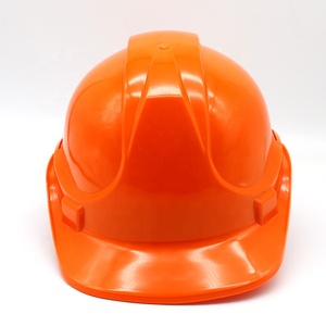 Trous de ventilation <span class=keywords><strong>Orange</strong></span> HDPE Matériaux Boucle Doublure en plastique Protection du travail Casques de sécurité <span class=keywords><strong>Casque</strong></span> de sécurité pour <span class=keywords><strong>chantier</strong></span> de construction - Product Image 2