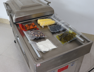 Máquina Envasadora al Vacío Industrial de Doble Sellado para Alimentos, <span class=keywords><strong>Carne</strong></span>, en China, Máquina de Envasado al Vacío de Doble Cámara para <span class=keywords><strong>Carne</strong></span> y Pescado - Product Image 2