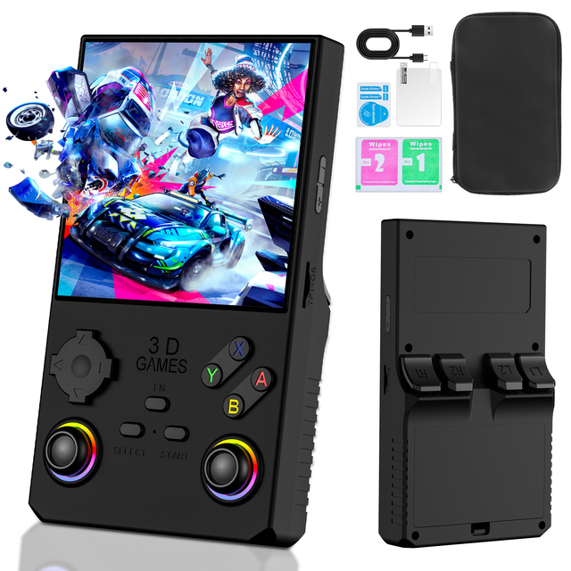 New V40 Max Open Source Machine 4 Inch 40000 Games Portable Game Console Retro Classic Nostalgia Arcade PSP