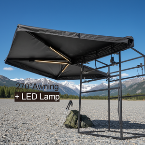 Auvent latéral de toit de voiture imperméable et coupe-vent, <span class=keywords><strong>prix</strong></span> d'usine en gros, pour 4x4 tout-terrain, <span class=keywords><strong>caravane</strong></span>, camping, tente de saison estivale - Product Image 3