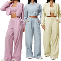 ZC211 Vêtements de sport décontractés pour femmes de haute qualité, respirants, avec protection solaire, coupe-vent, sweat à capuche zippé, élastique, yoga, sport, fitness