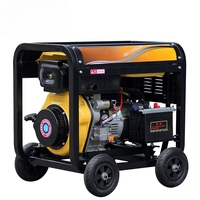 Générateur triphasé KEWO, générateurs diesel portables, prix d'usine, 5kw/8kw, type ouvert, petit générateur pour la maison