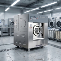 Lave-linge commercial grande capacité pour draps et vêtements, machine à laver professionnelle 30kg 50kg 70kg