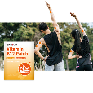 Parches de Vitamina B12 de Energía Natural para el Alivio del Estrés, Mejora del Estado de Ánimo y Relajación Mental (30x30mm) - Product Image 4