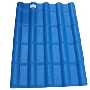 Tejas de Techo Españolas de Plástico Impermeable, Lámina de Resina Sintética ASA Colonial de PVC, 3 Capas - Product Image 1