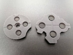 SYYTECH ตัวควบคุมเกมซิลิโคนนำไฟฟ้า,ใหม่สำหรับ Nintendo <span class=keywords><strong>Switch</strong></span> Pro NS อะไหล่ซ่อมปุ่มยาง D-Pad - Product Image 5