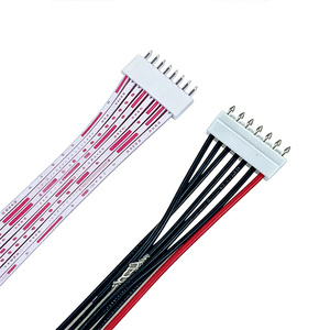 कस्टम 8पिन तार दोहन के लिए 2.0 मिमी पिच ul2468 26awg फ्लैट रिबन केबल टिनड कॉपर - Product Image 1