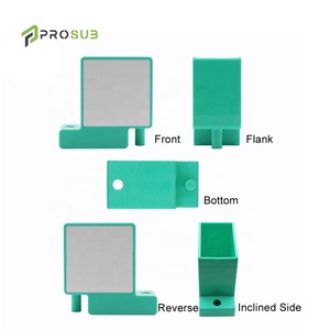 Prosub Sublimation porte-stylo blanc en plastique 3 couleurs bureau bureau crayon conteneur brosse Pot - Product Image 3