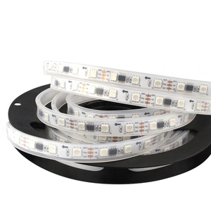Tira de LED WS2811 Negra de 16.4 pies, Impermeable, Direccionable, 2811 Píxeles LED, 12V RGB, Color de Ensueño Mágico, Multicolor, 300 LED - Product Image 4