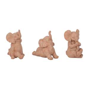 Resin <b>Elephant</b> Sculptures For Home Office Bathroom <b>Decor</b> Display Ornament - Product Image 2