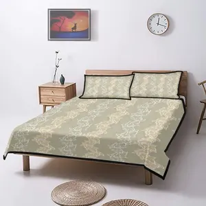 Exclusive Customization Bedding Sets Pikake Arabian Jasmine Print Air Conditioning Quilt Pillowcase Set