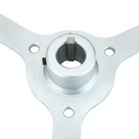 Kit de pignon de moyeu d'essieu mobile en acier FENY YO-420-60-1 60T, alésage 1 pouce, gorge de clavette 1/4 pouce, diamètre extérieur 245 mm, 3 trous de fixation pour chaîne Predator 40/41/420