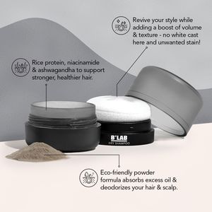 Polvo voluminizador esponjoso personalizado <span class=keywords><strong>de</strong></span> etiqueta privada para cabello graso Champú seco fresco instantáneo refrescante para limpiar y dar estilo a la textura - Product Image 2