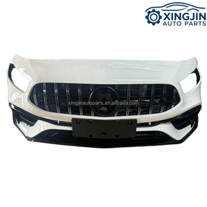 Para <span class=keywords><strong>Mercedes</strong></span>-Benz A45 AMG W177 Star <span class=keywords><strong>Edition</strong></span>: Kit completo de parachoques, parrilla, ventilador de radiador, faros delanteros y componentes de carrocería (compatible con <span class=keywords><strong>A180</strong></span>, A200) - Product Image 5